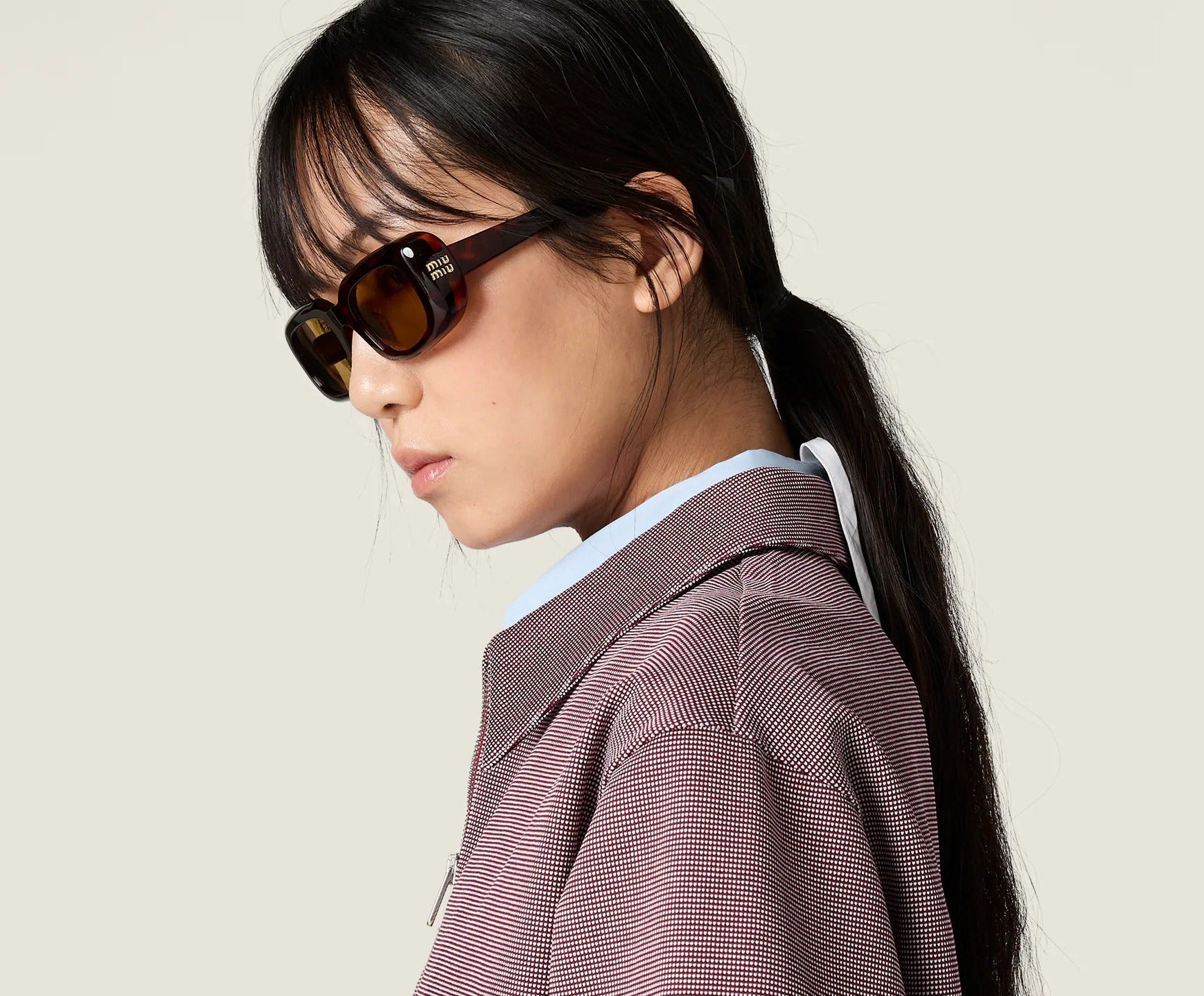 MIU MIU MUB13S 27L10Y 52 SUNGLASSES