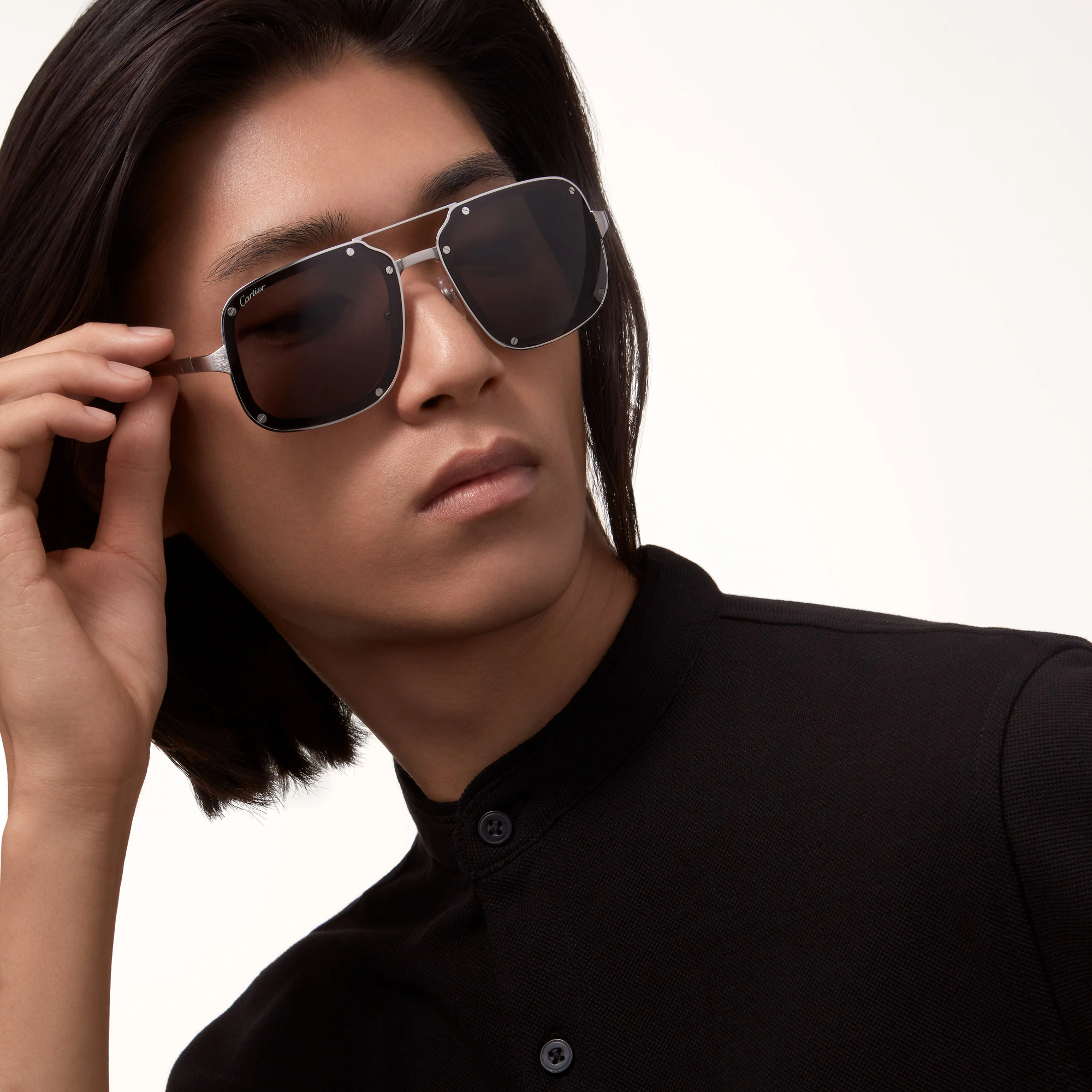 CARTIER CT0573S 001 55 SUNGLASSES