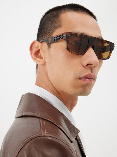 FENDI FE40091U  53E 0004 Full 54 145 Plastic SUNGLASSES