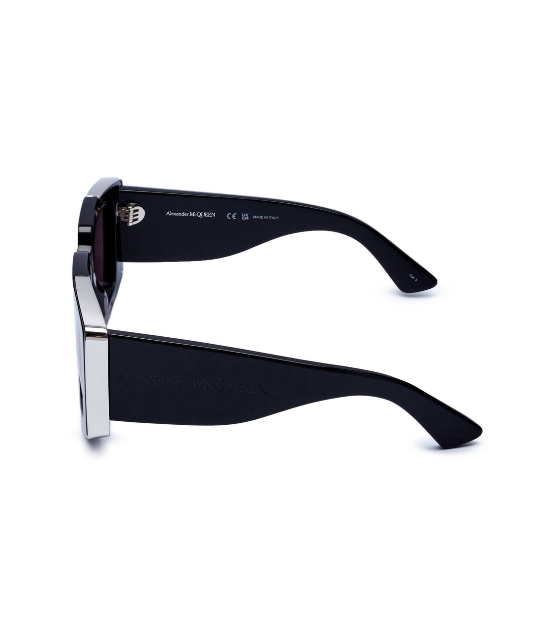 ALEXANDER MCQUEEN AM0446S 001 51 SUNGLASSES