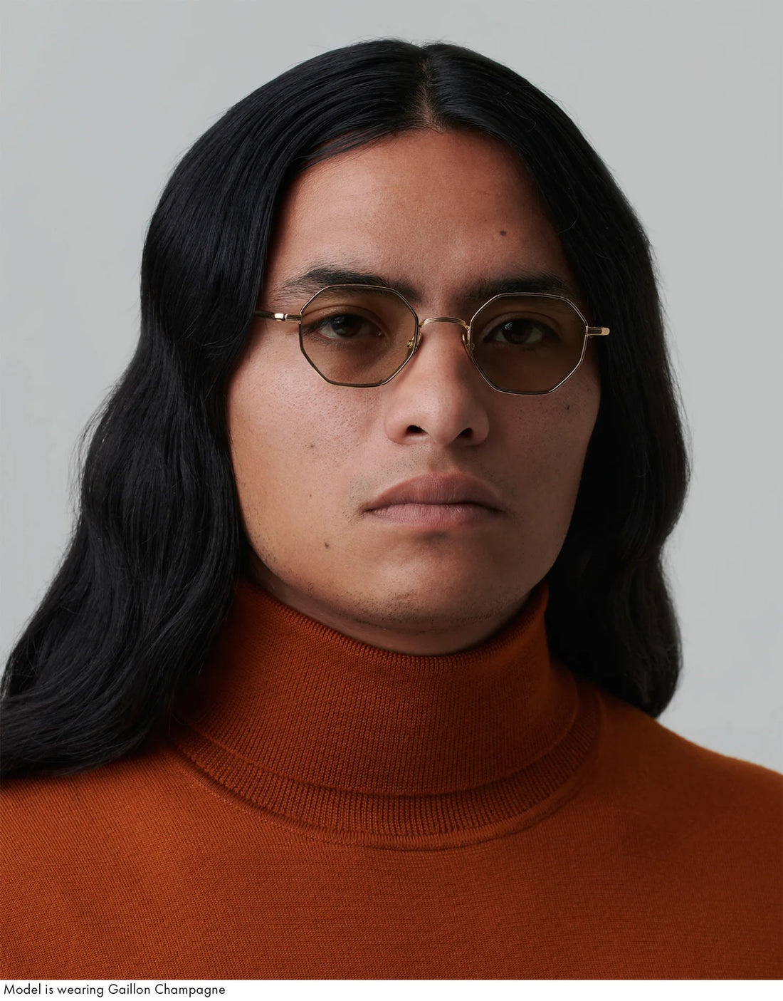 AHLEM GAILLON CHAMPAGNE 46 SUNGLASSES