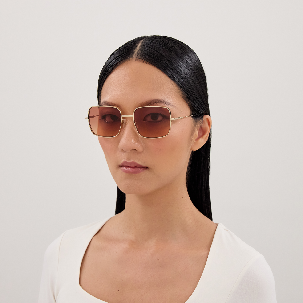 ALEXANDER MCQUEEN AM0564S 002 55 SUNGLASSES