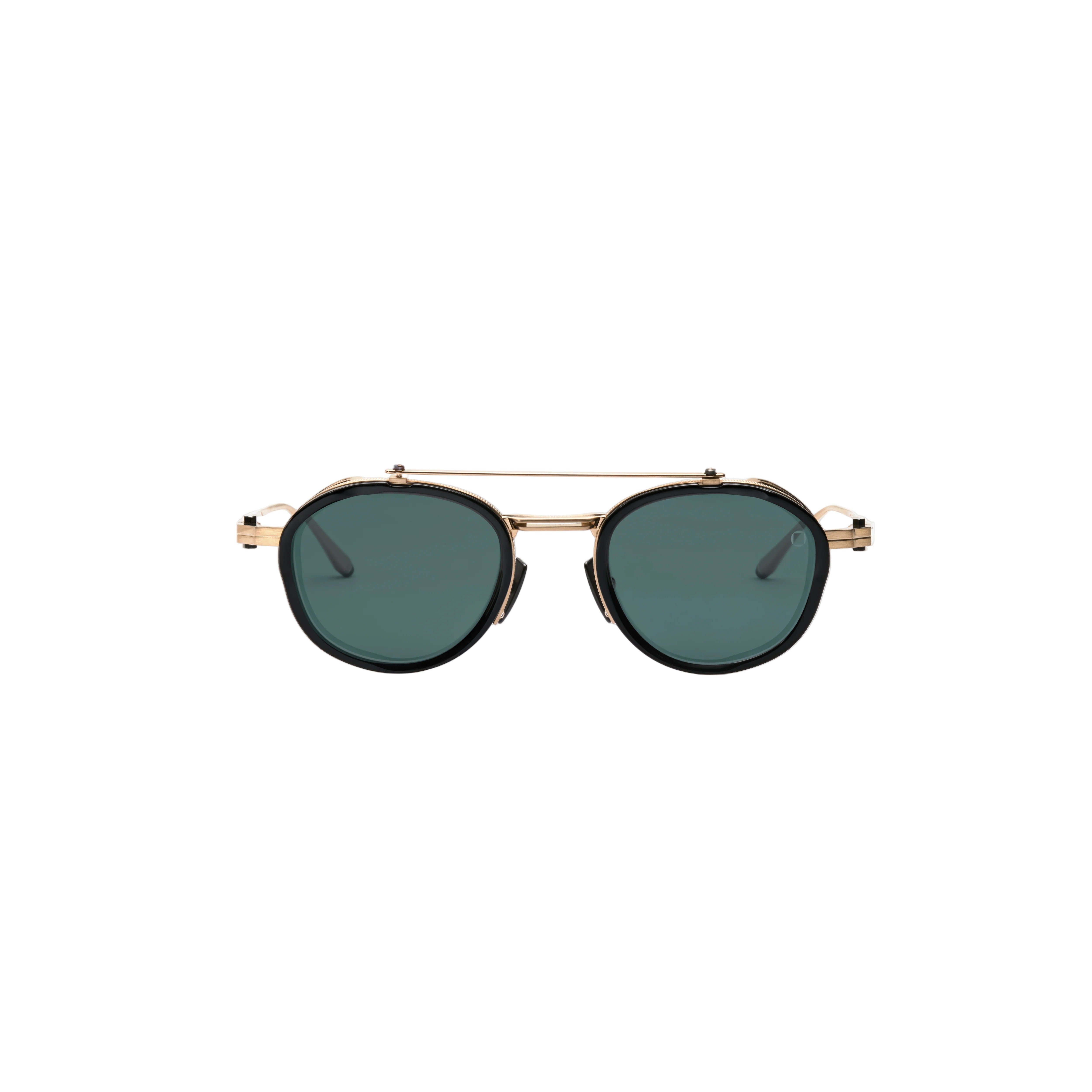 AKONI AKS512A GLD BLK 46 SUNGLASSES