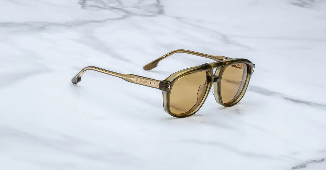 JACQUES MARIE MAGE COUGAR 28/350 YELLOWSTONE JMMCX8R 57 SUNGLASSES