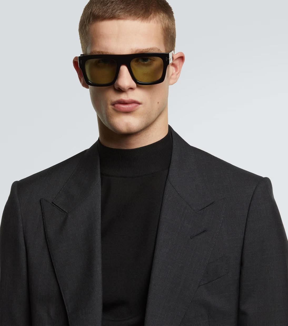TOM FORD TF711 FAUSTO 01N 53 SUNGLASSES