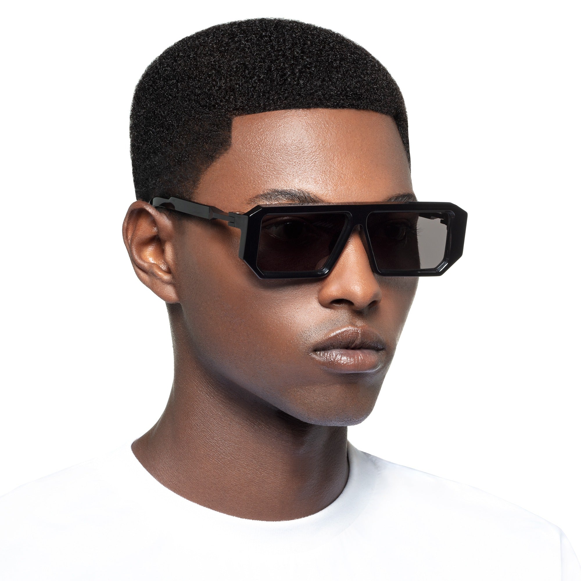 VAVA BL0032 BLACK LABEL BLACK  57 SUNGLASSES