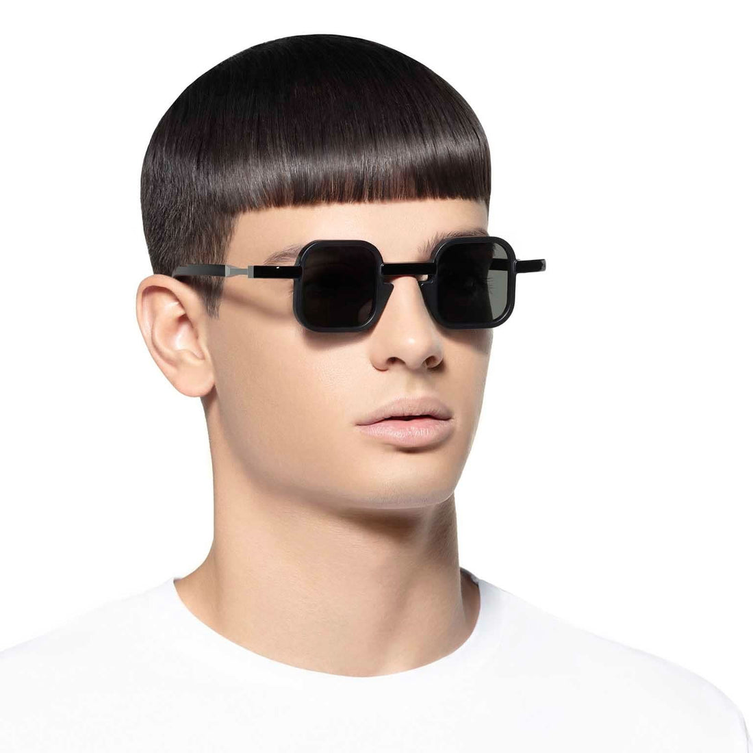 VAVA WL0067 WHITE LABEL BLACK MATT 39 SUNGLASSES