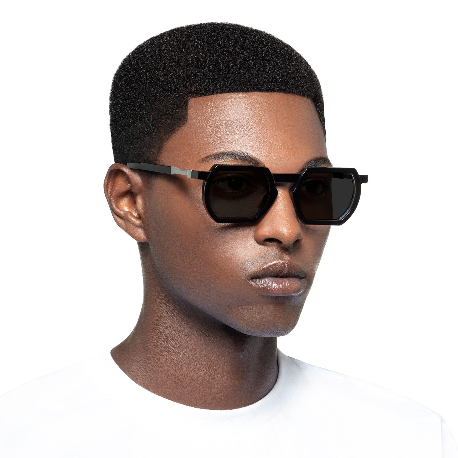 VAVA WL0030 WHITE LABEL BLACK MATT 50 SUNGLASSES