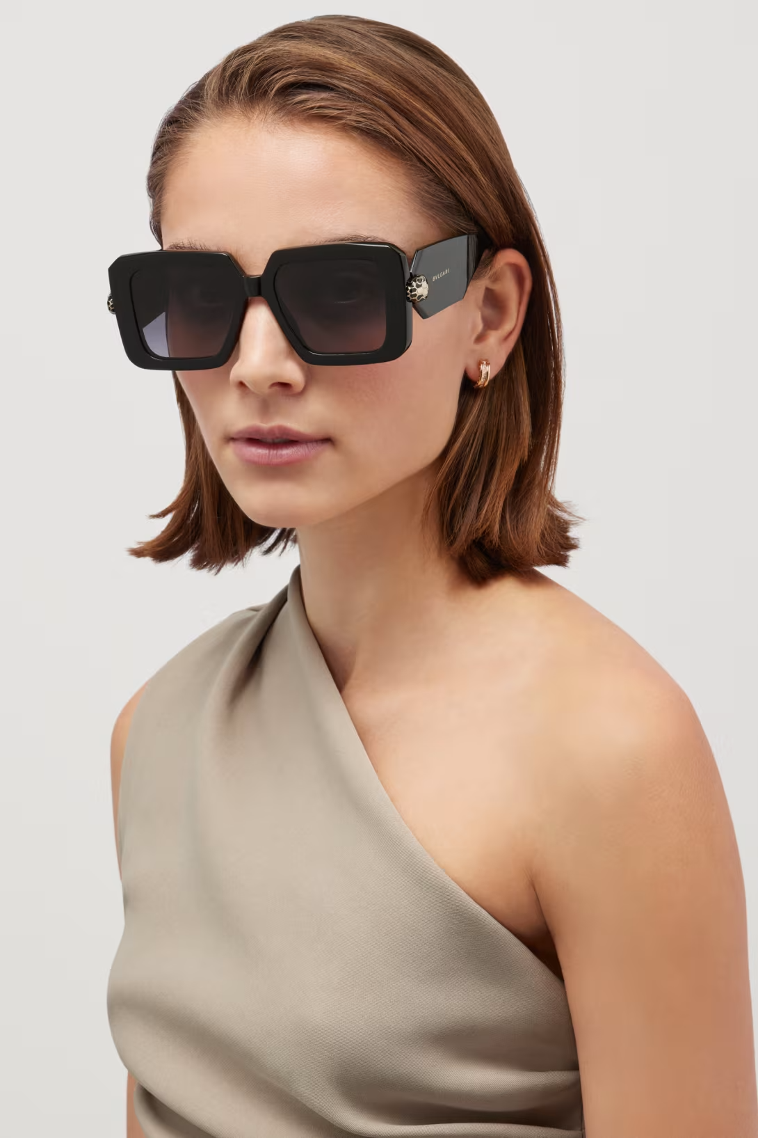 BVLGARI BV40006I 01B 52 SUNGLASSES