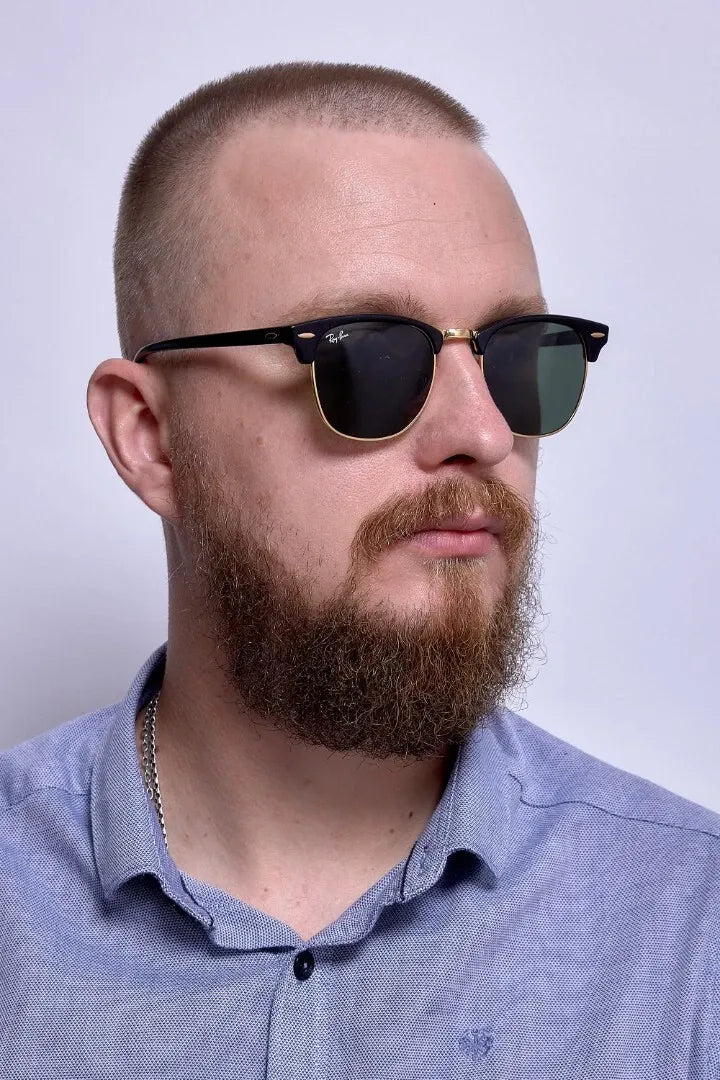 RAYBAN RB3016 CLUBMASTER W0365 51 SUNGLASSES