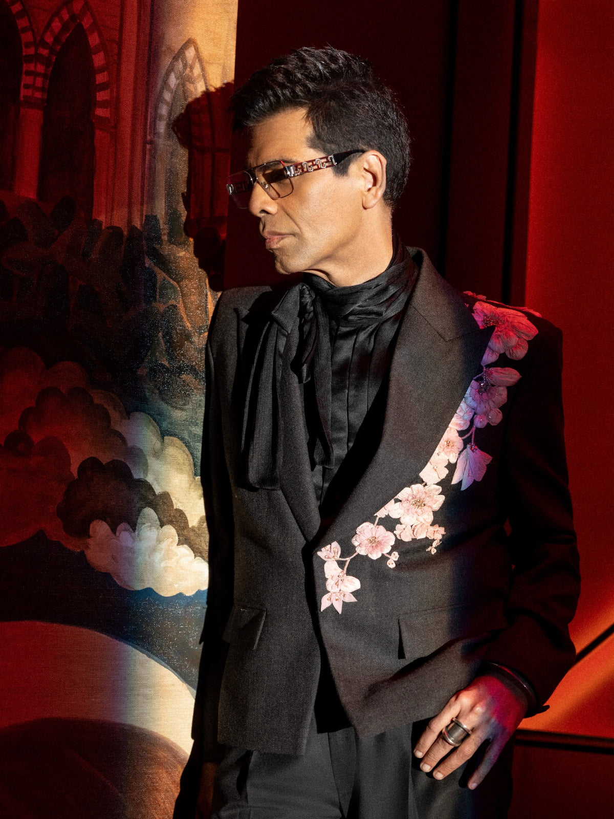 VERSACE VE2290 1001 80 61 SUNGLASSES - View Karan Johar's Style Gallery