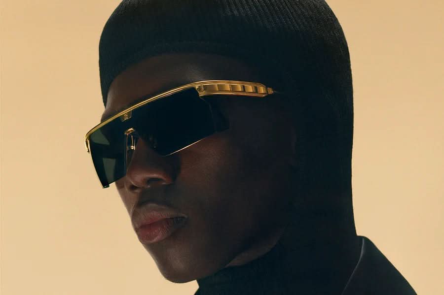 BALMAIN BPS147A MAJOR GLD 142 SUNGLASSES