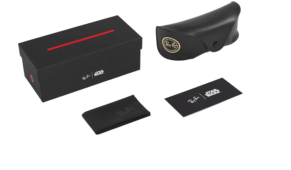 RAYBAN RB2140 STAR WARS MASTER YODA WAYFARER 68694E 50 SUNGLASSES