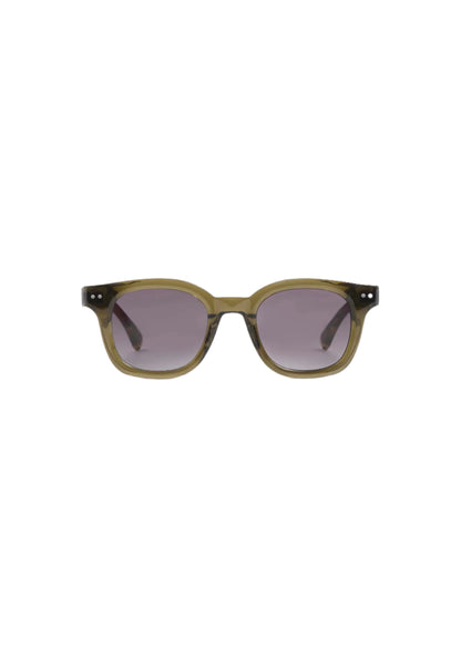 PETER AND MAY S80 SUN LILY OF THE VALLEY BLK GRN 46 SUNGLASSES