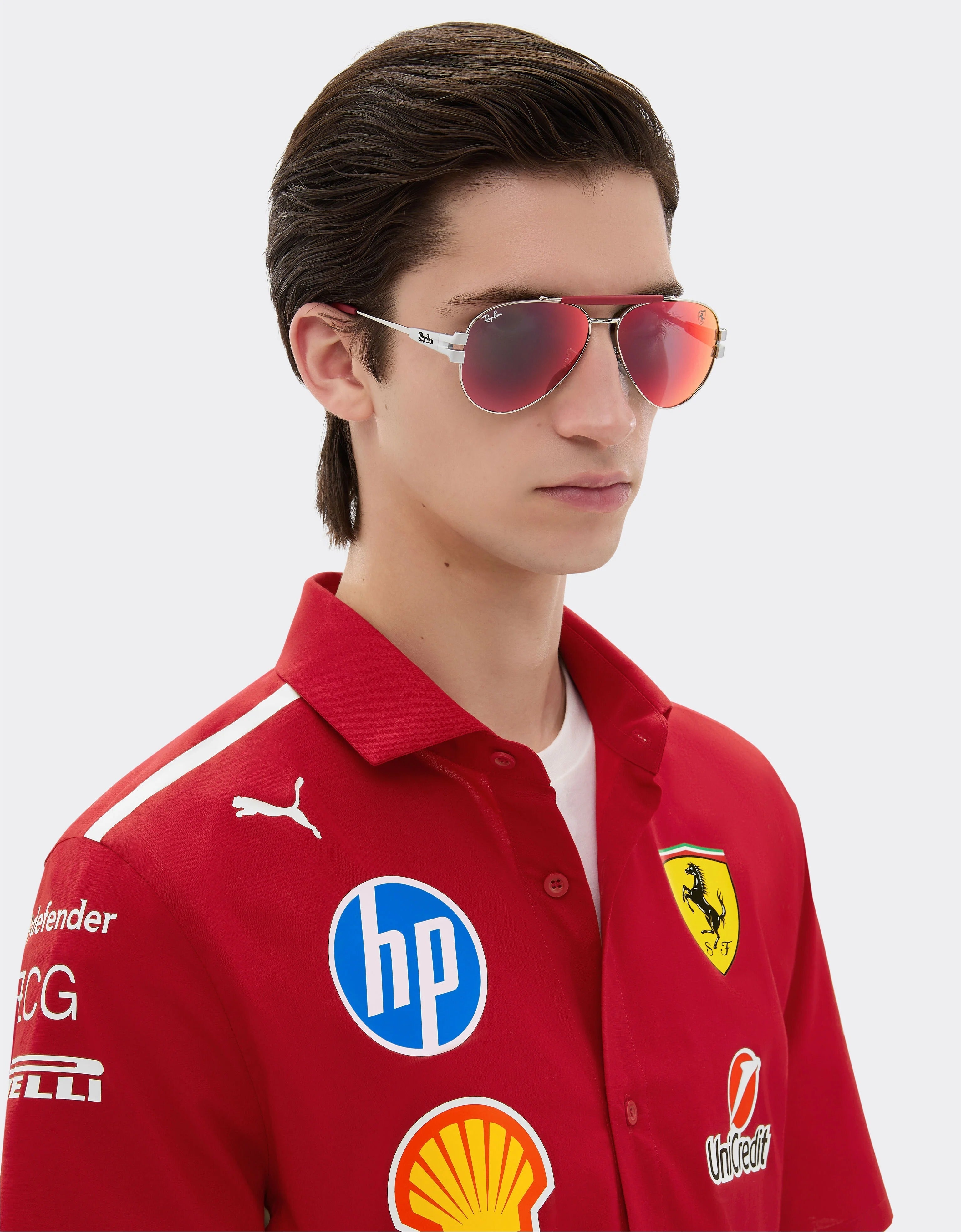 RAYBAN RB3762M SCUDERIA FERRARI F1256P 58 SUNGLASSES