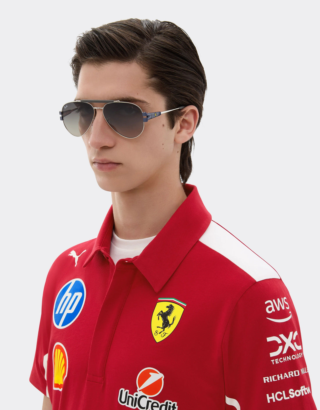 RAYBAN RB3762M SCUDERIA FERRARI F122 4L 58 SUNGLASSES