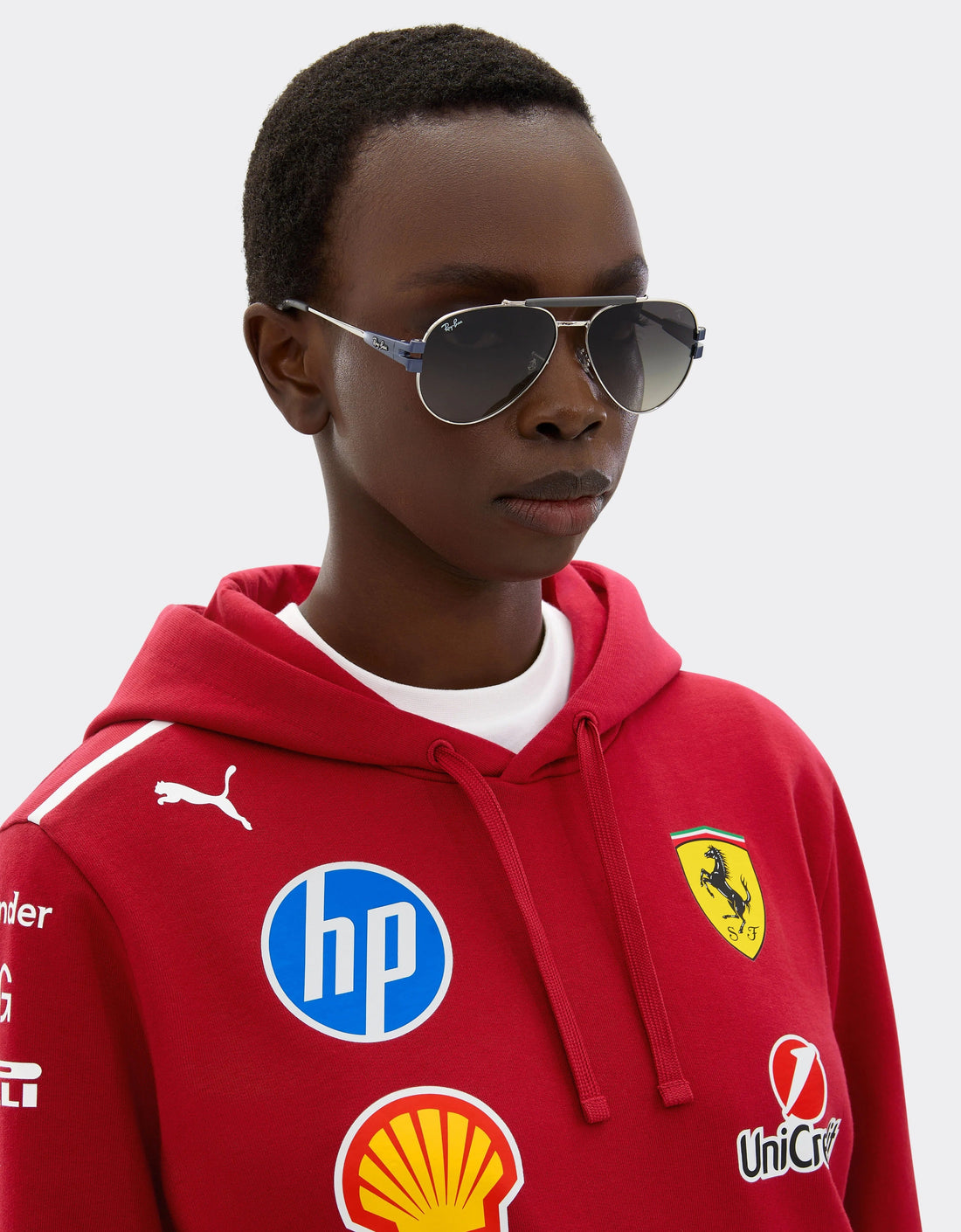 RAYBAN RB3762M SCUDERIA FERRARI F122 4L 58 SUNGLASSES