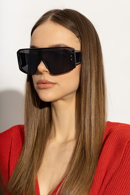 BALMAIN PARIS BPS146B LE MASQUE BLK BLK 147 SUNGLASSES