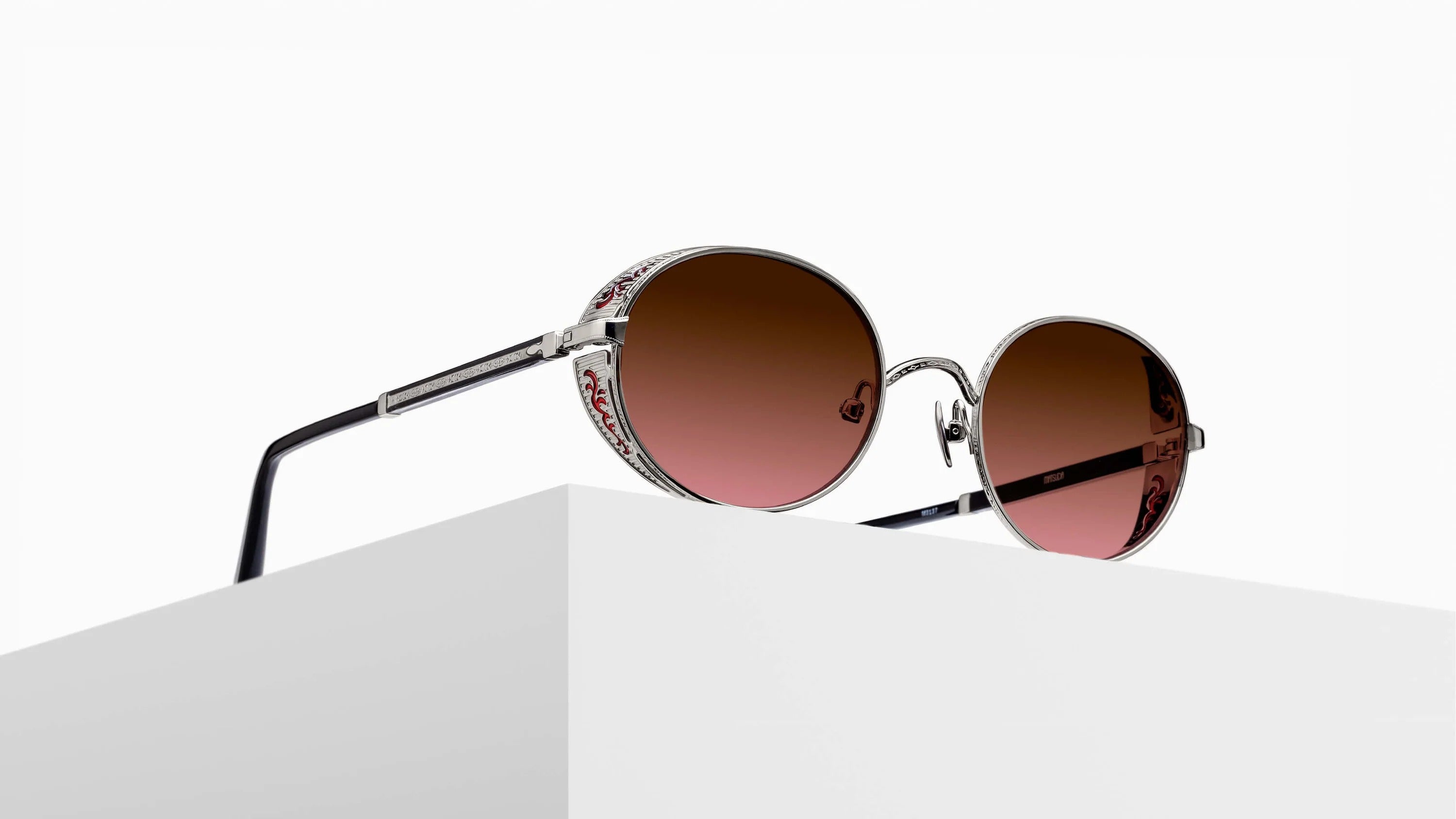 MATSUDA M3137 PW RED 51 SUNGLASSES