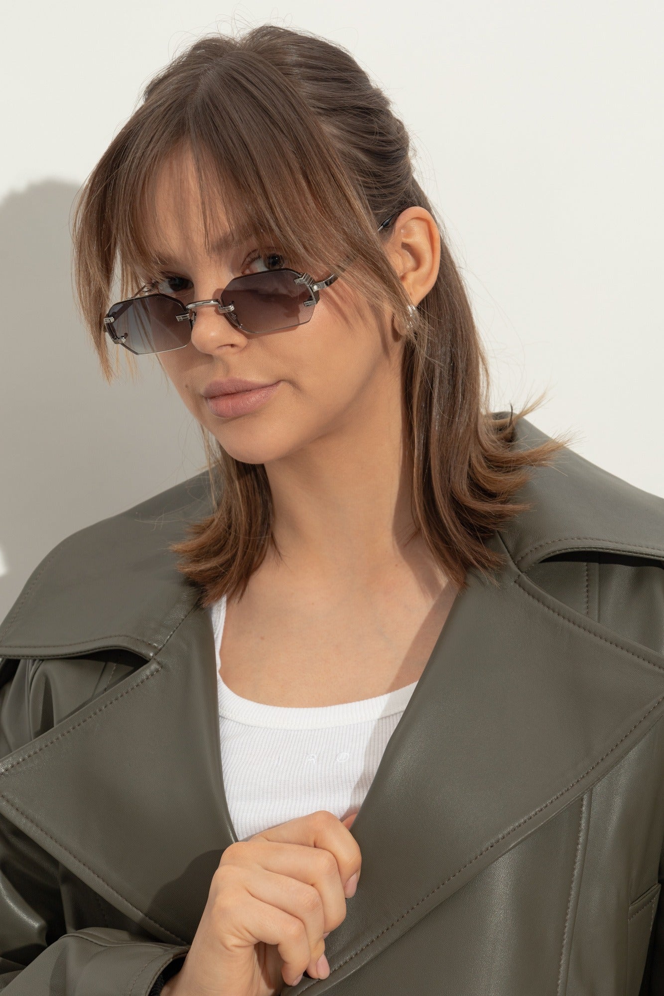 JOHN DALIA AMARU C524 52 SUNGLASSES