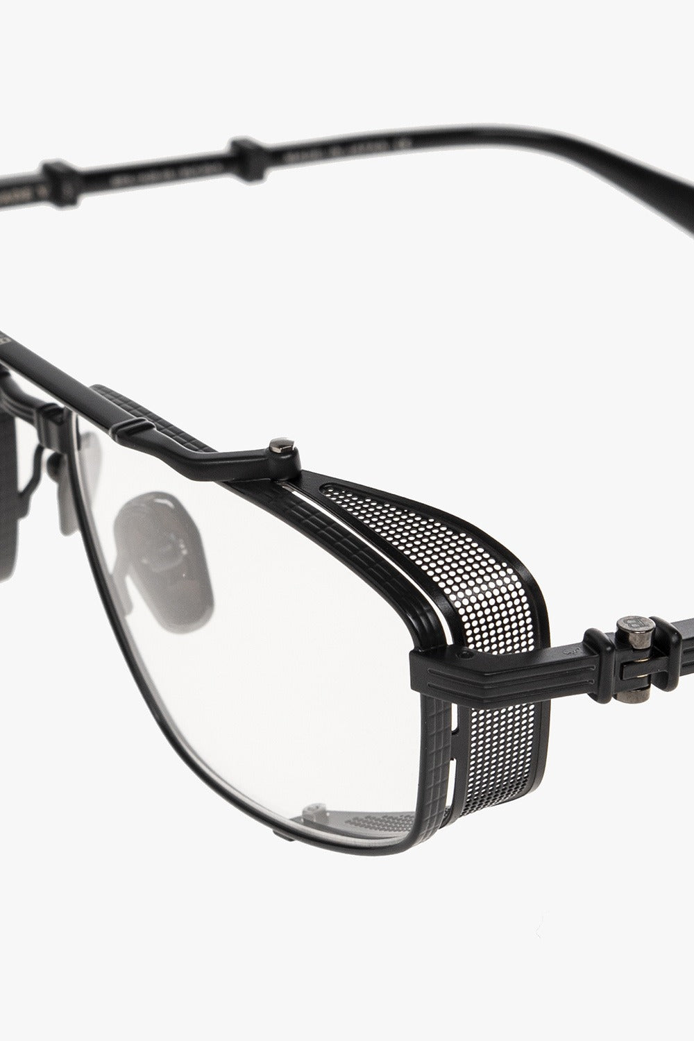 BALMAIN PARIS BPX142B BRIGADE V BLK BLK 56 FRAME
