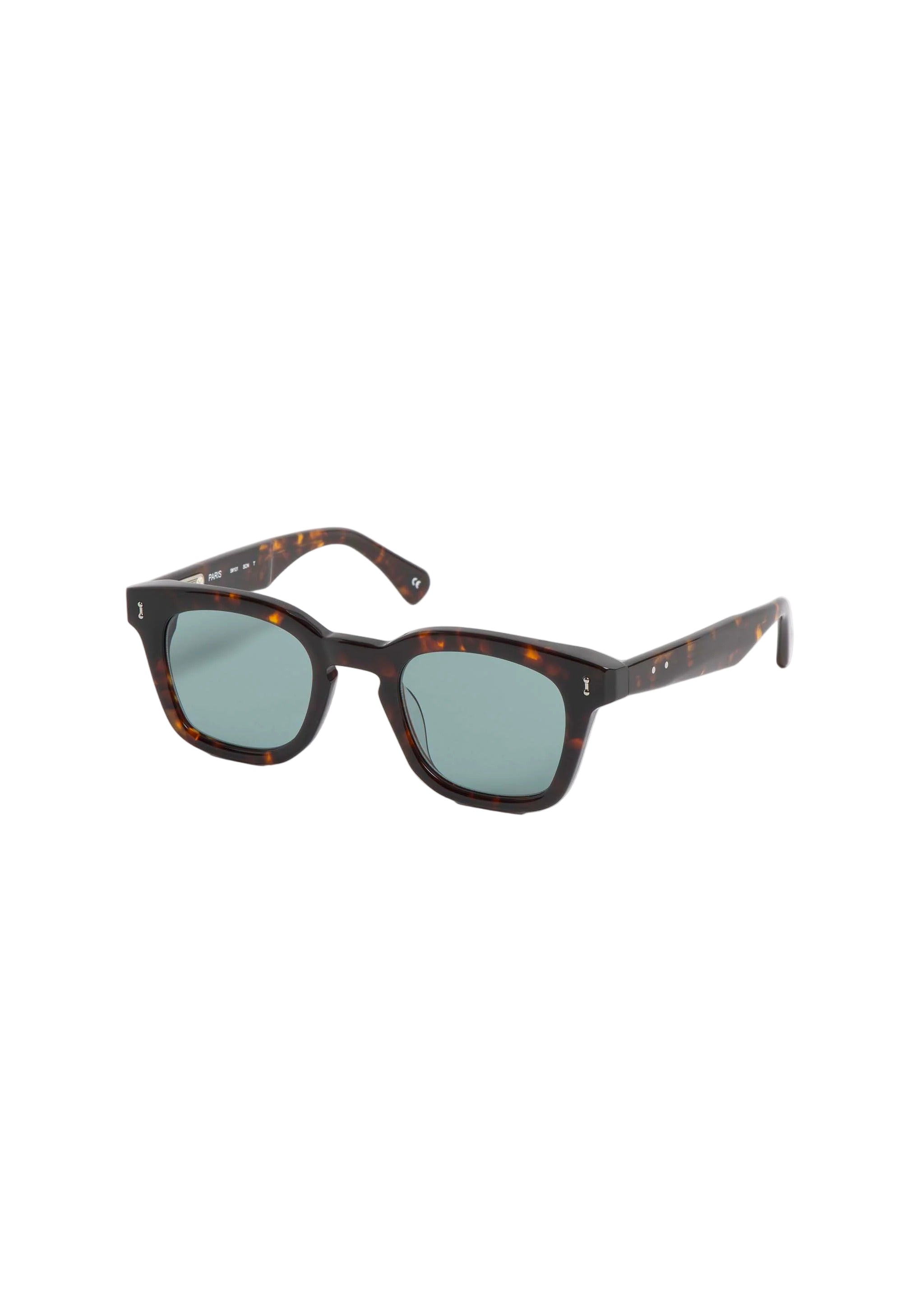 PETER AND MAY S101 SUN TORTOISE GRN 47 SUNGLASSES