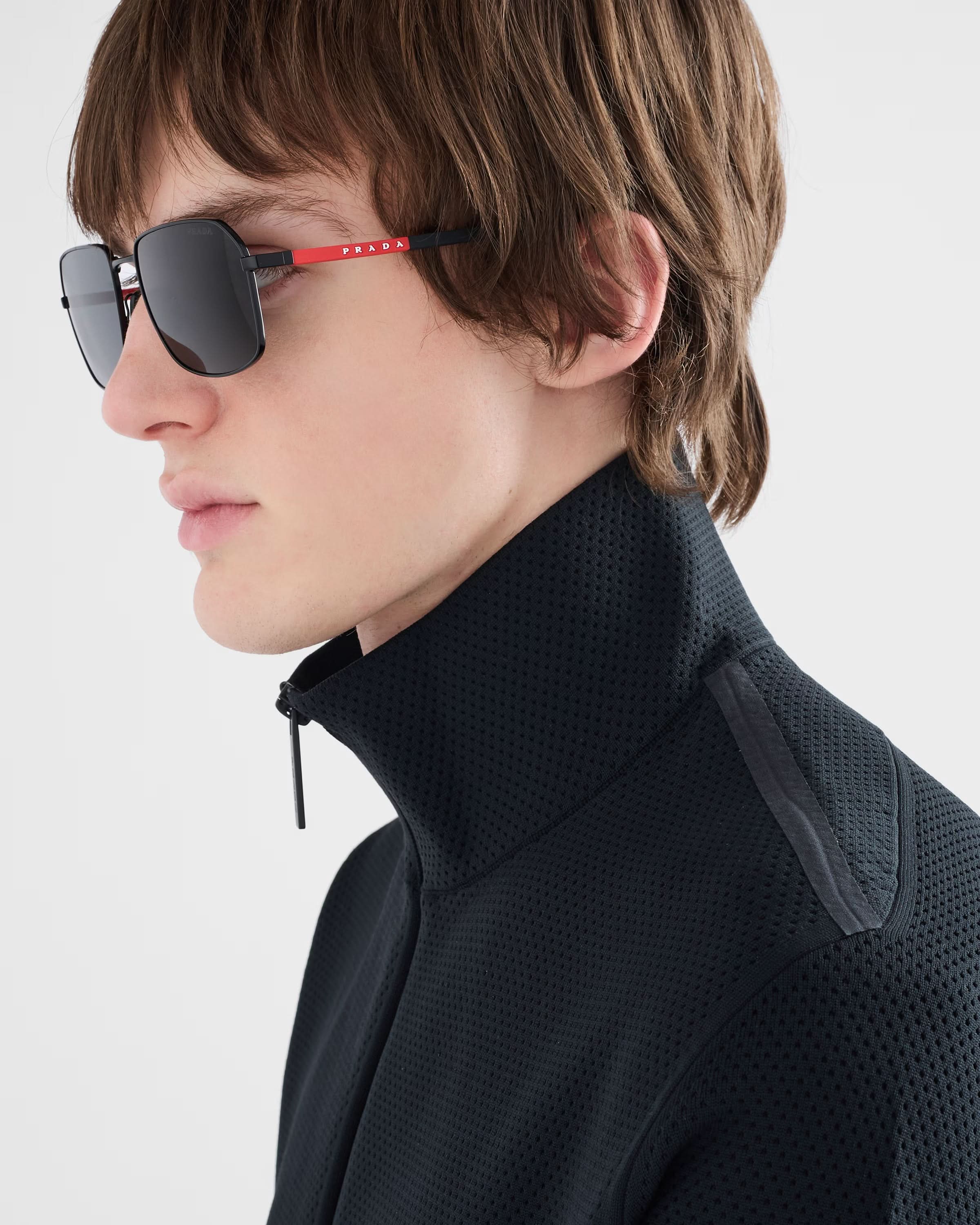PRADA PSA51S 1BO06F 57 SUNGLASSES