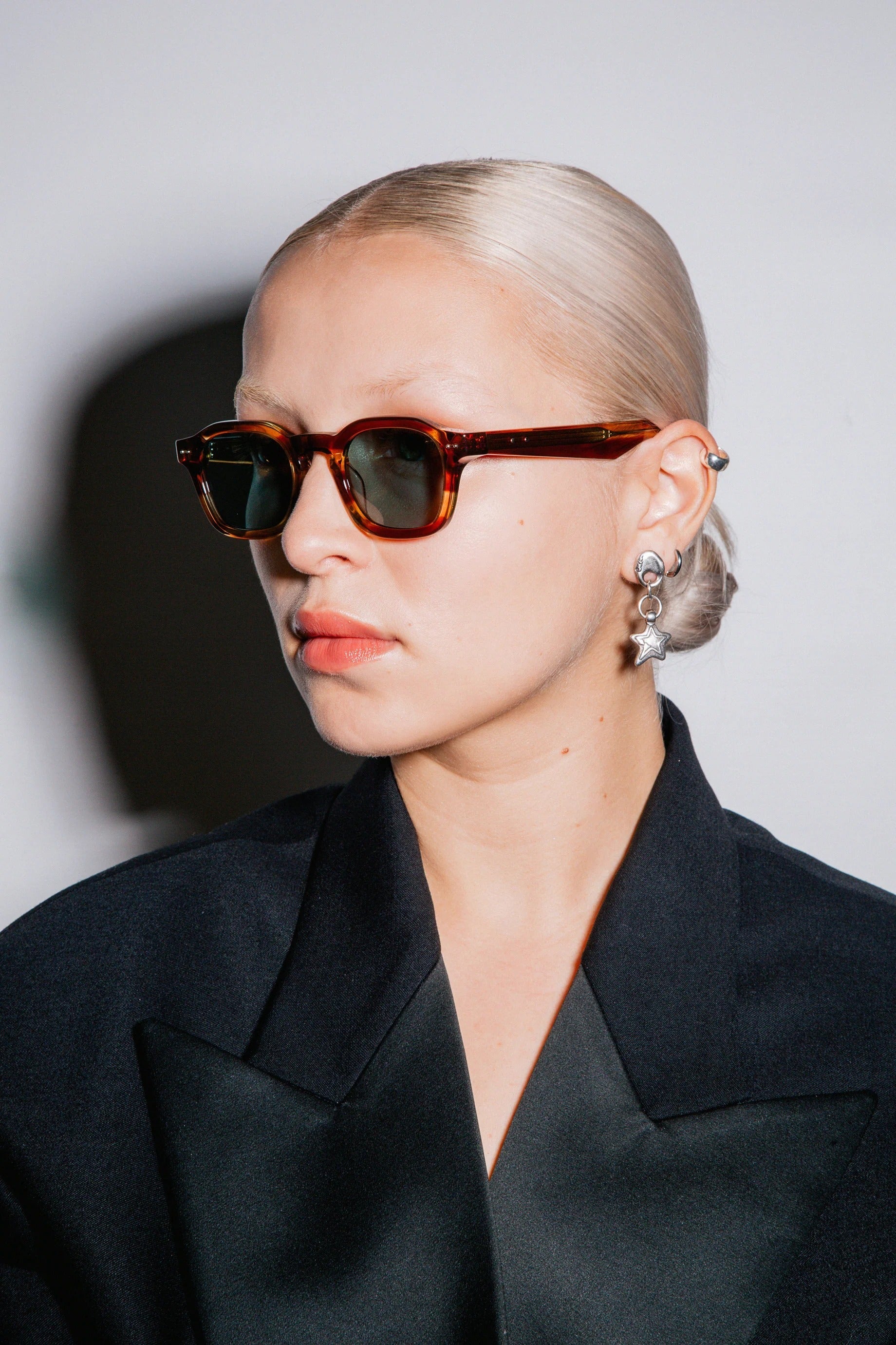 PETER AND MAY S98 SUN HERO DB GREEN 48 SUNGLASSES