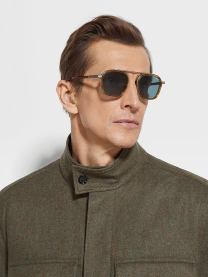 ZEGNA EZ0231 47V 51 SUNGLASSES