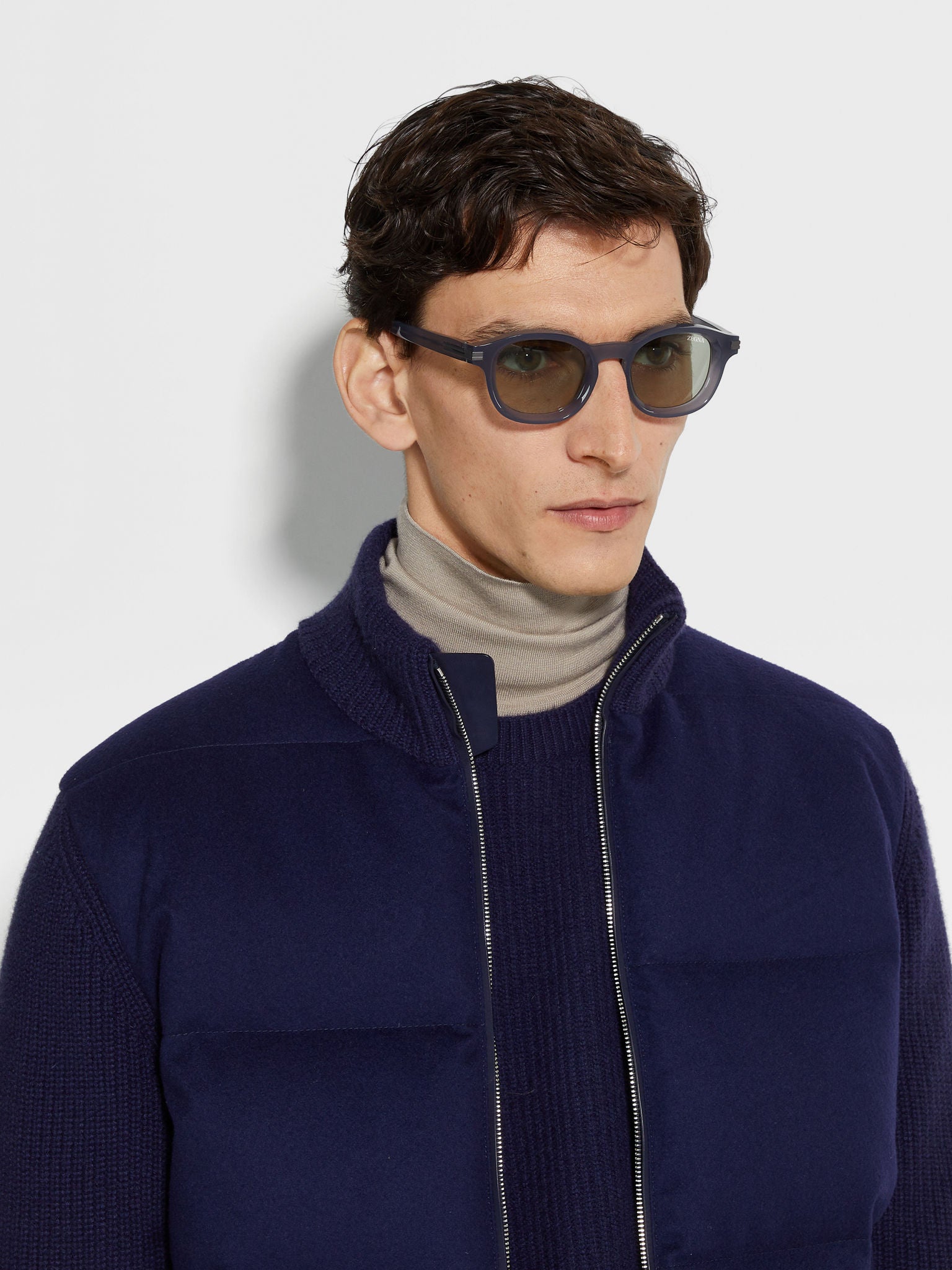 ZEGNA EZ0229 90N 47 SUNGLASSES