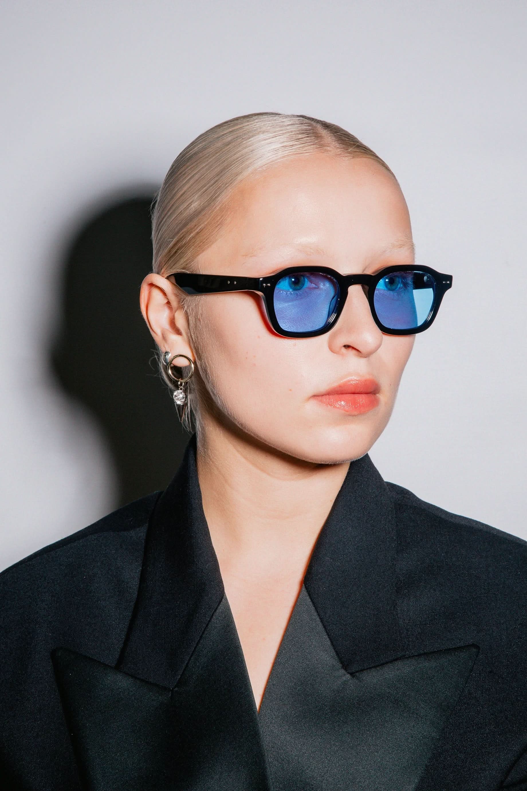 PETER AND MAY S98 SUN HERO BLK BLUE 46 KIDS SUNGLASSES