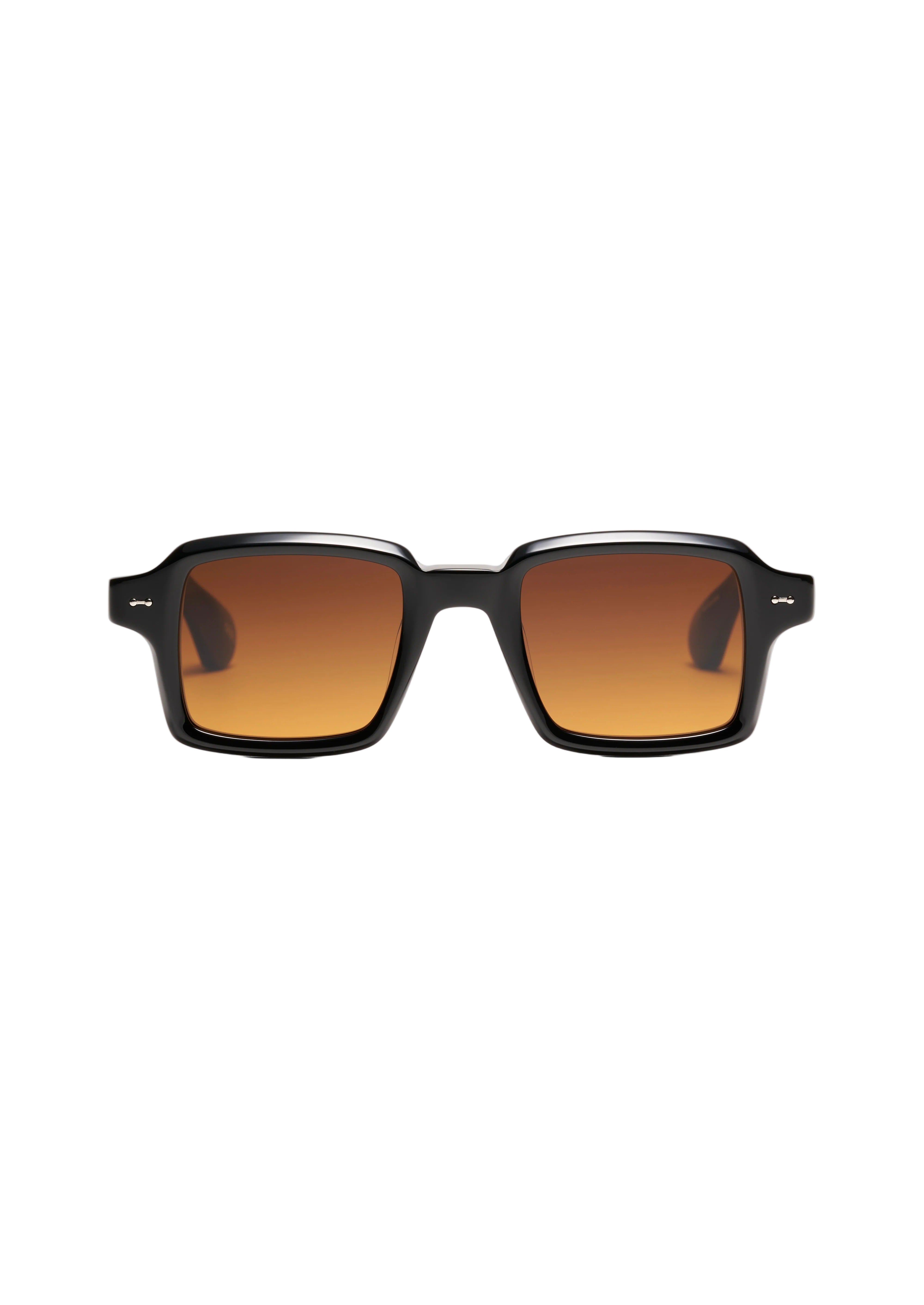 PETER AND MAY S120 BLK BRN 48 SUNGLASSES