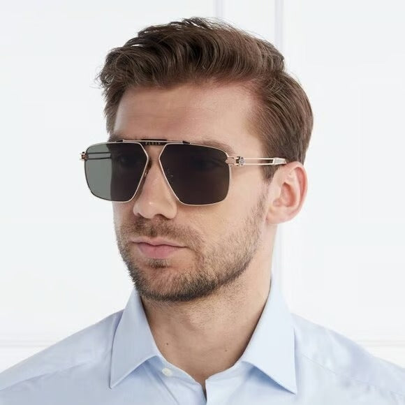 PHILIPP PLEIN SPP049 SILVER PLEIN SEVENTIES 0301 63 SUNGLASSES