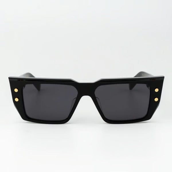 BALMAIN PARIS BPS128A B-VI BLK GLD 54 SUNGLASSES