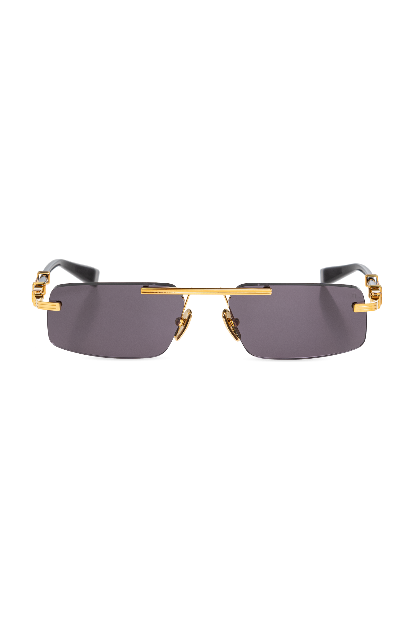 BALMAIN BPS187A PIERRE II GLD BLK 58 SUNGLASSES