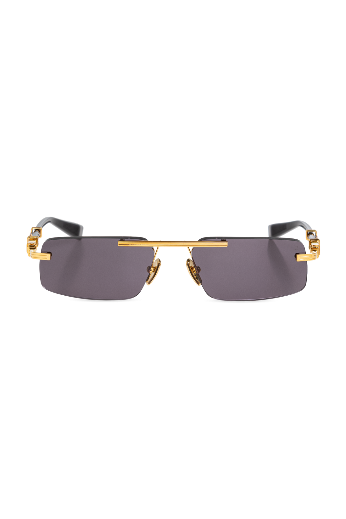 BALMAIN BPS187A PIERRE II GLD BLK 58 SUNGLASSES
