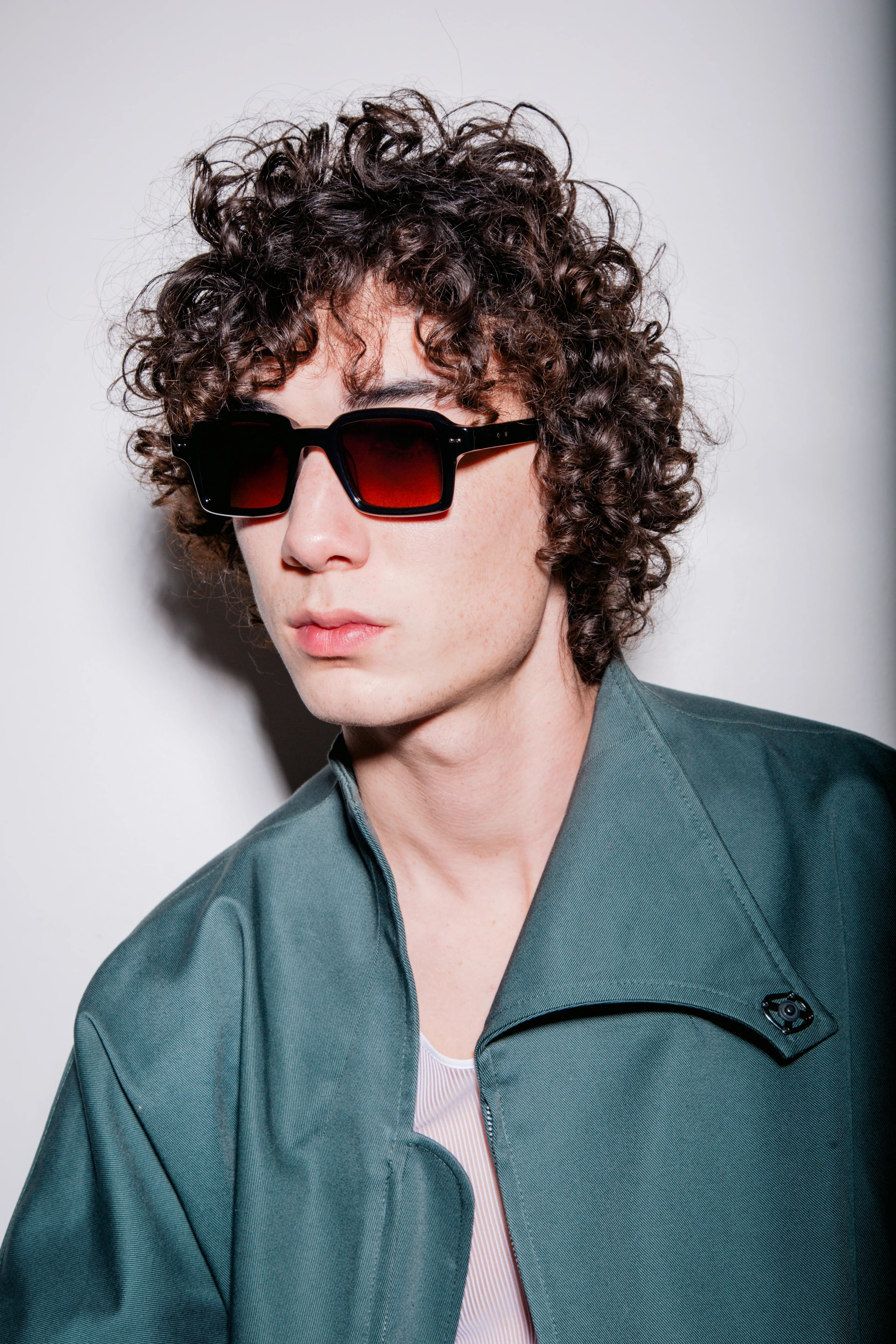 PETER AND MAY S120 BLK BRN 48 SUNGLASSES
