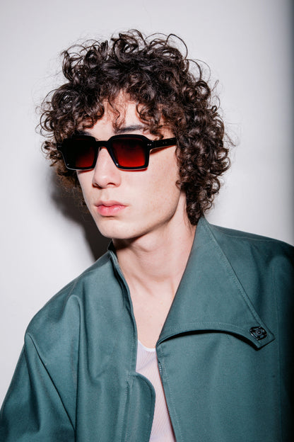 PETER AND MAY S120 BLK BRN 48 SUNGLASSES
