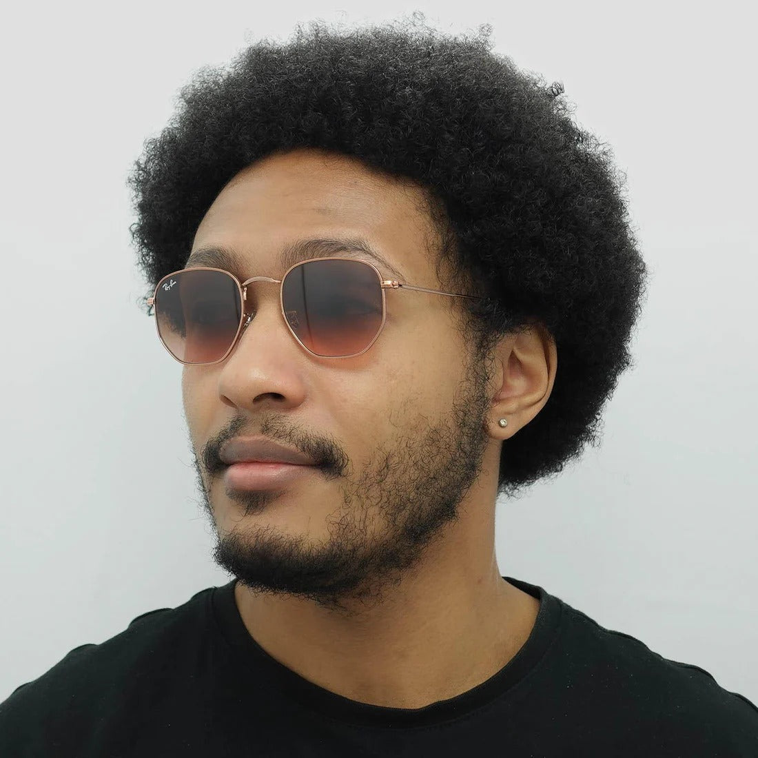 RAYBAN RB3548N HEXAGONAL 9069A5 51 SUNGLASSES