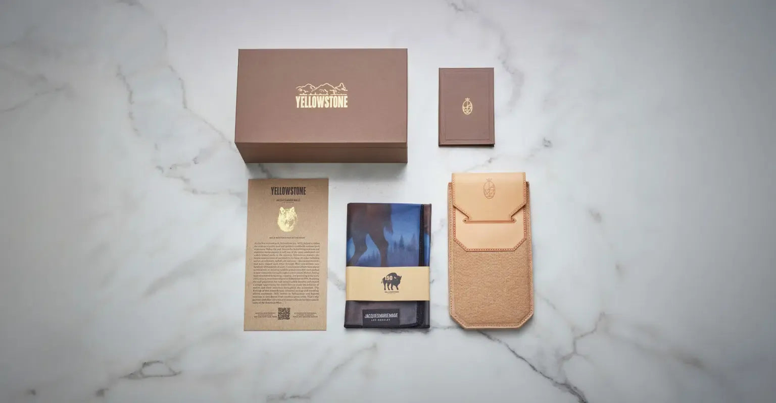 JACQUES MARIE MAGE COUGAR 28/350 YELLOWSTONE JMMCX8R 57 SUNGLASSES