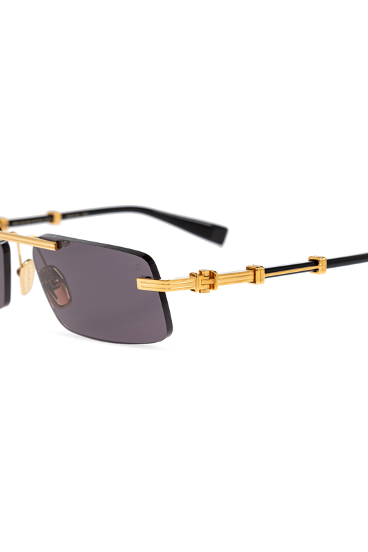 BALMAIN BPS187A PIERRE II GLD BLK 58 SUNGLASSES