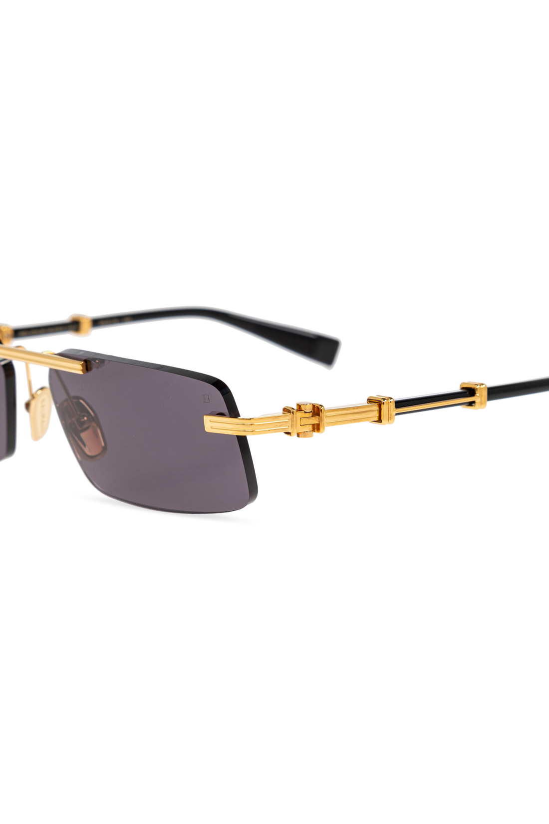 BALMAIN BPS187A PIERRE II GLD BLK 58 SUNGLASSES