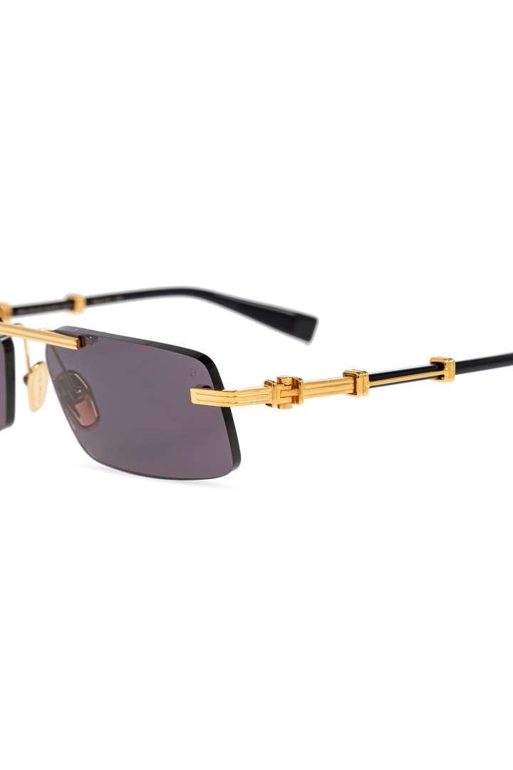 BALMAIN BPS187A PIERRE II GLD BLK 58 SUNGLASSES