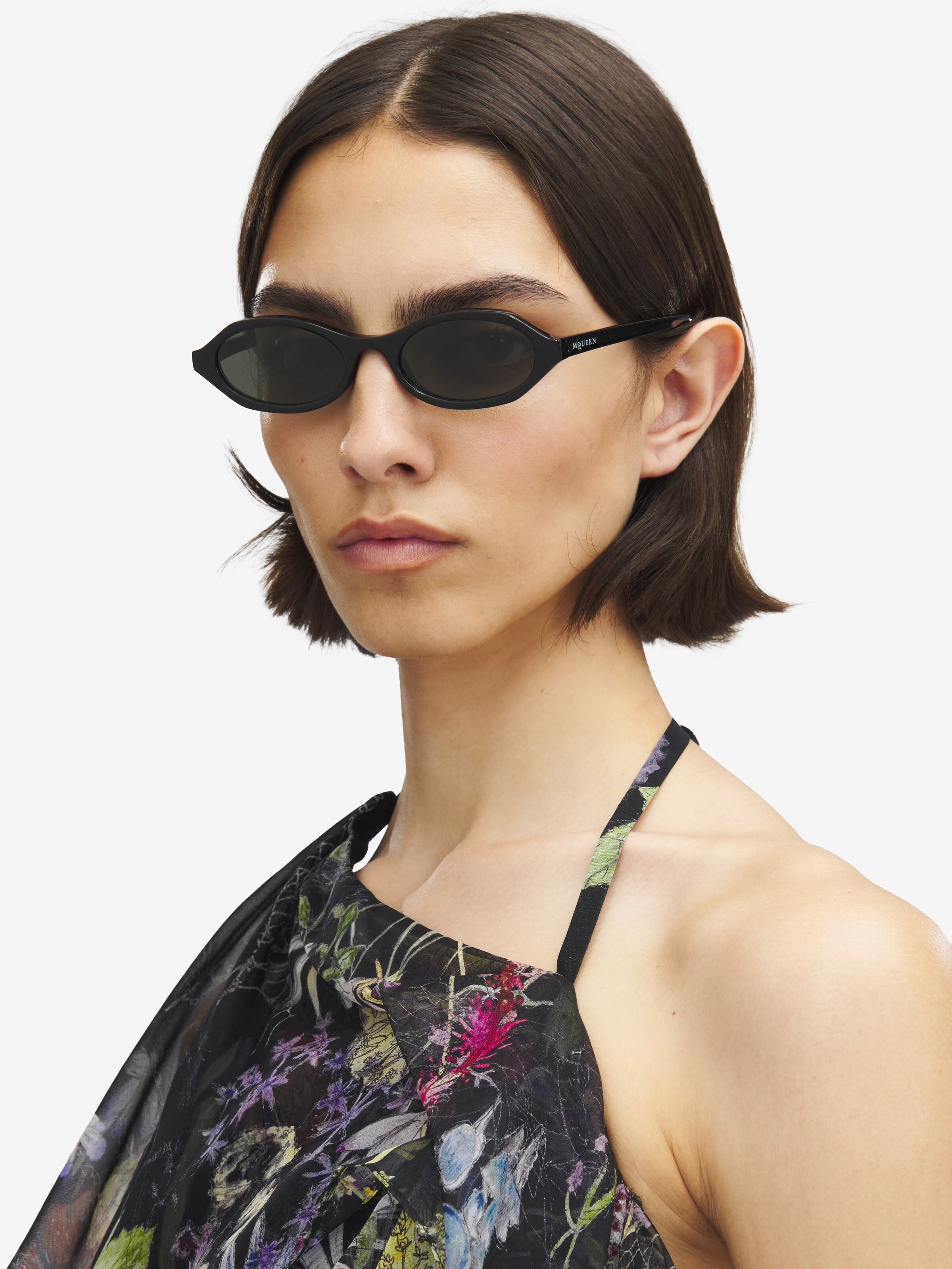 ALEXANDER MCQUEEN AM0559S 001 51 SUNGLASSES