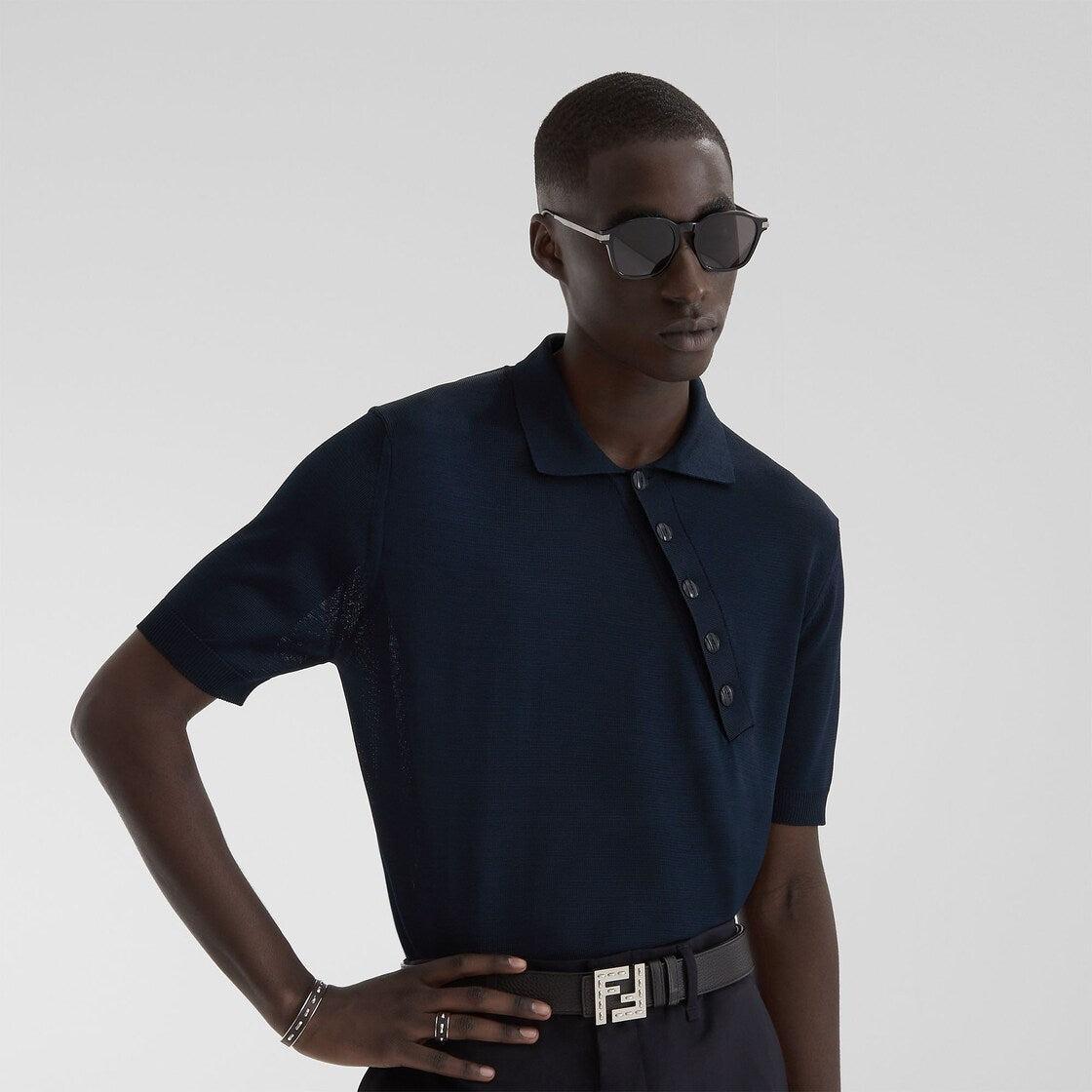 FENDI FE40166I 52N 52 SUNGLASSES