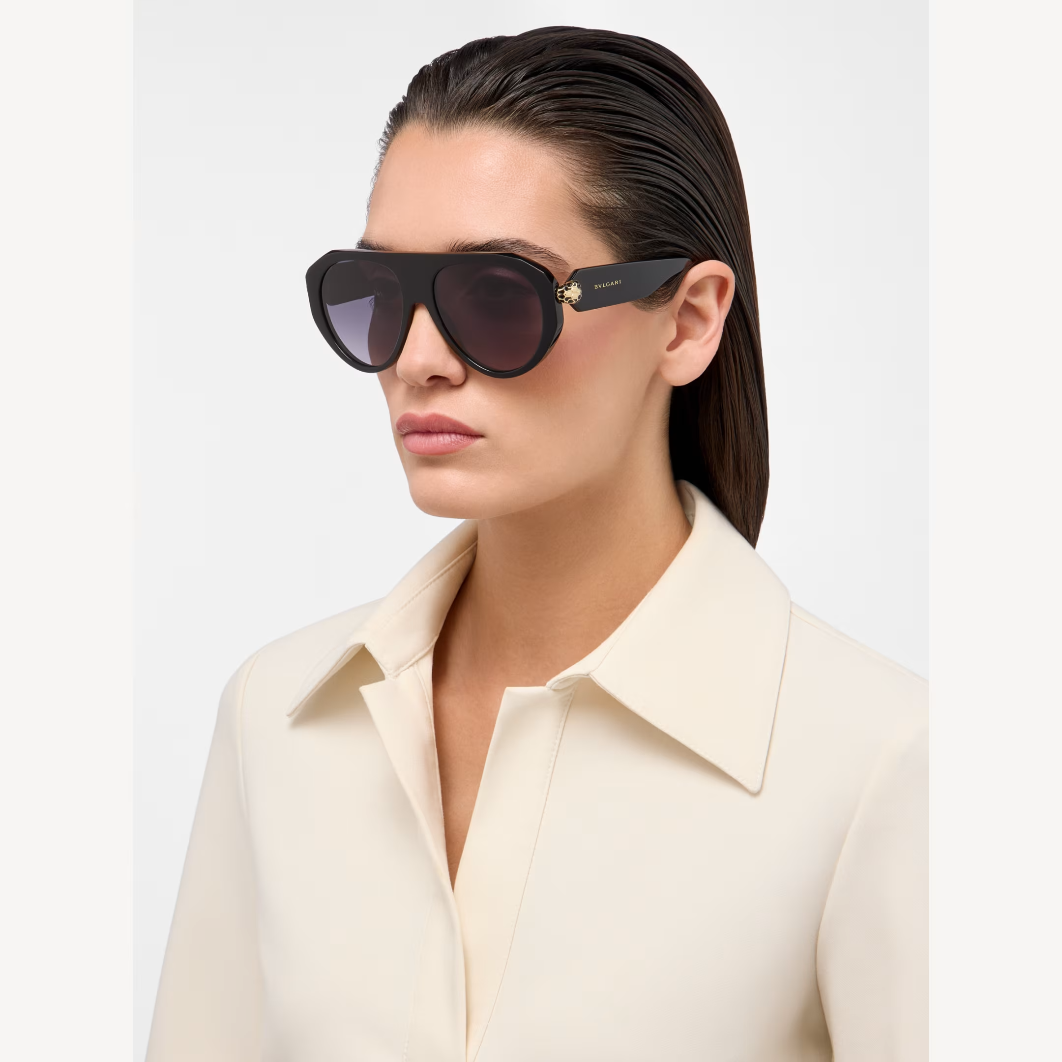 BVLGARI BV40060I 01B 56 SUNGLASSES