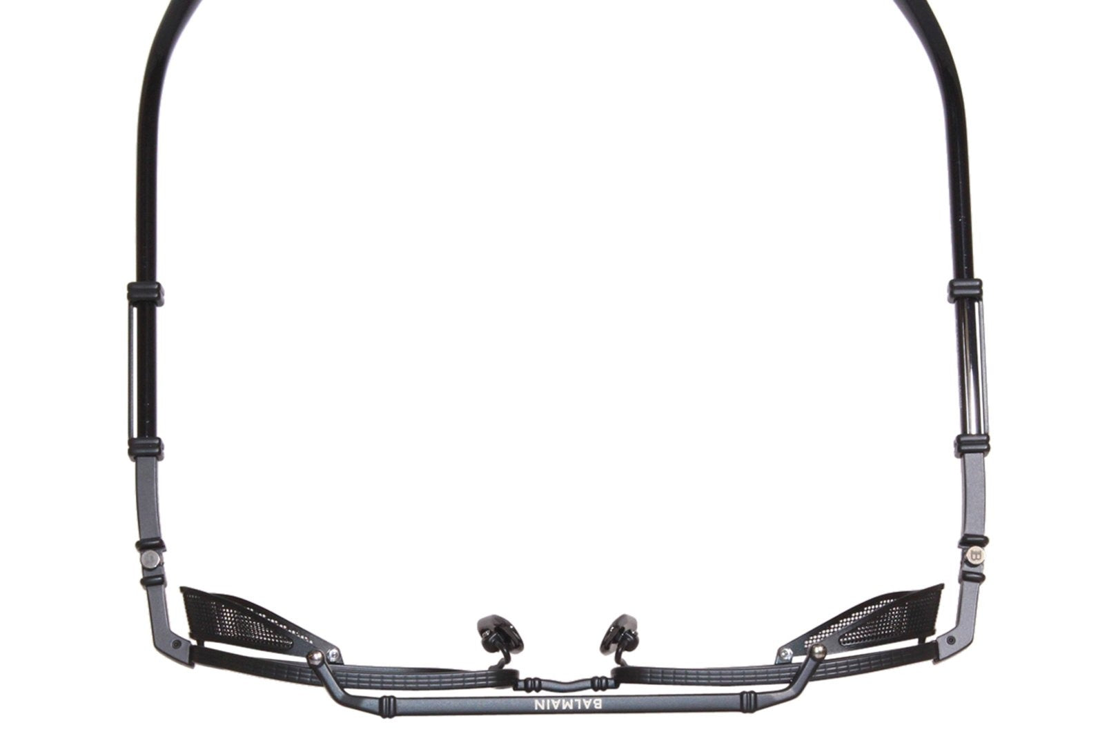 BALMAIN PARIS BPX142B BRIGADE V BLK BLK 56 FRAME