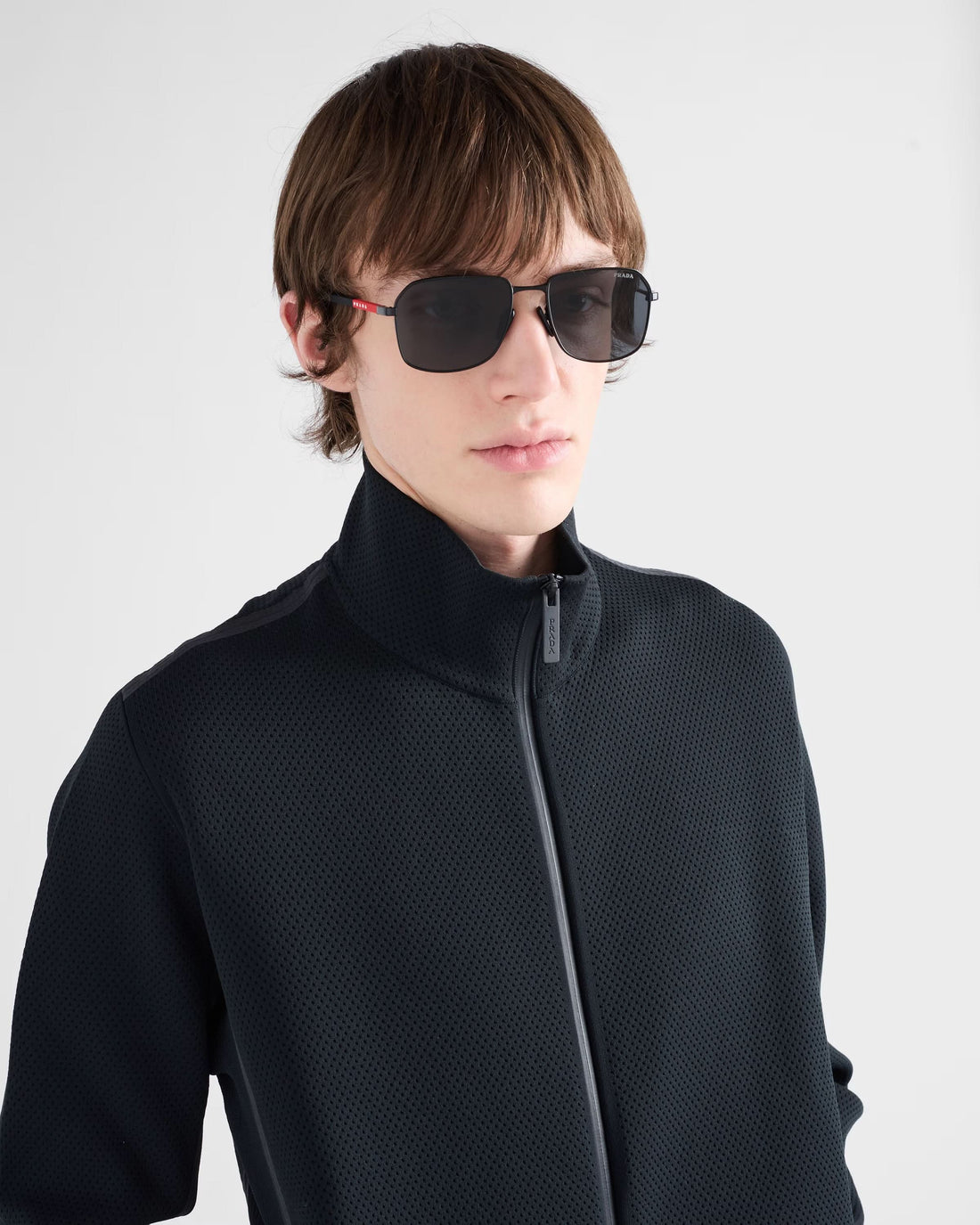 PRADA PSA51S 1BO06F 57 SUNGLASSES