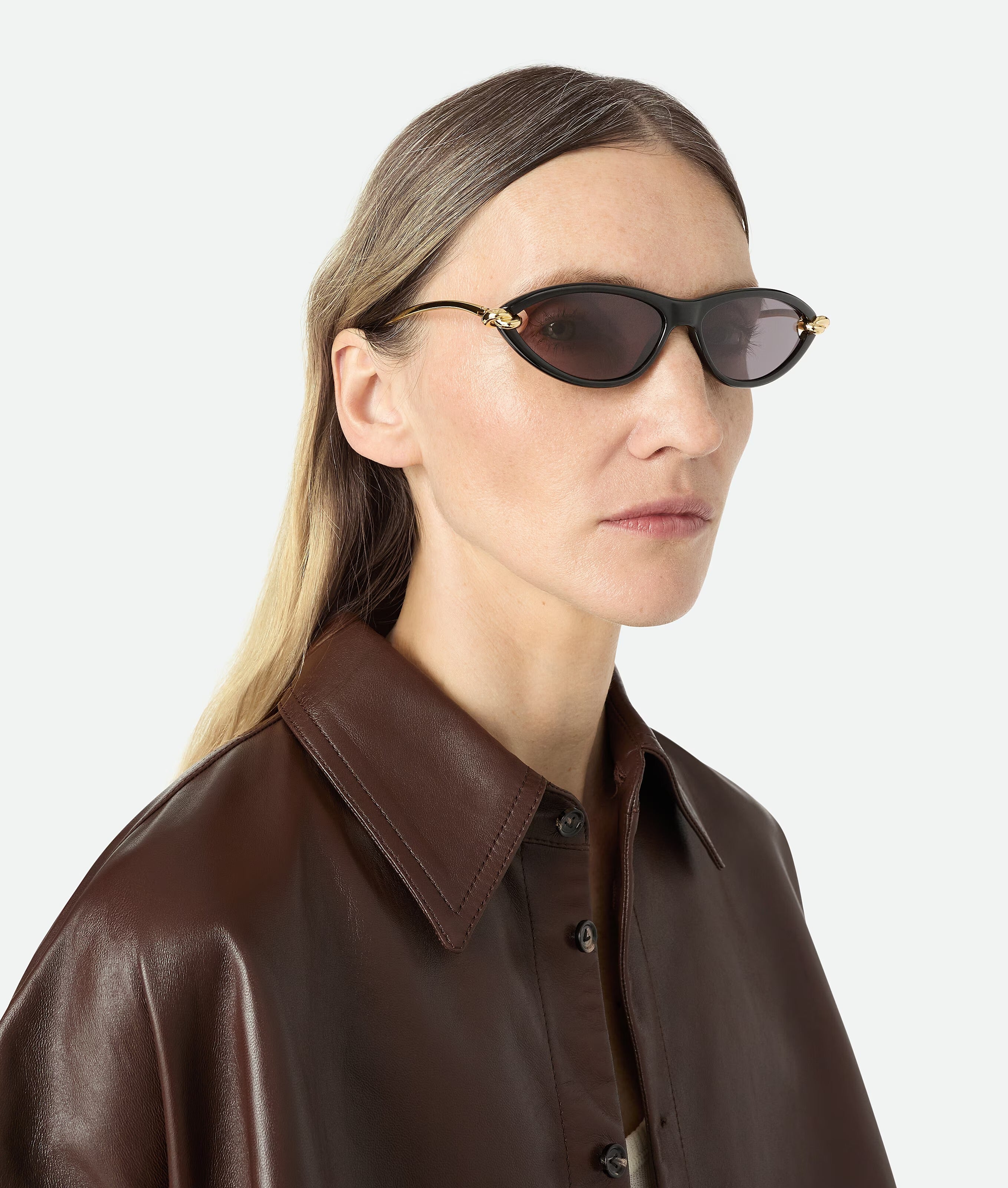 BOTTEGA VENETA BV1390S 002 56 SUNGLASSES