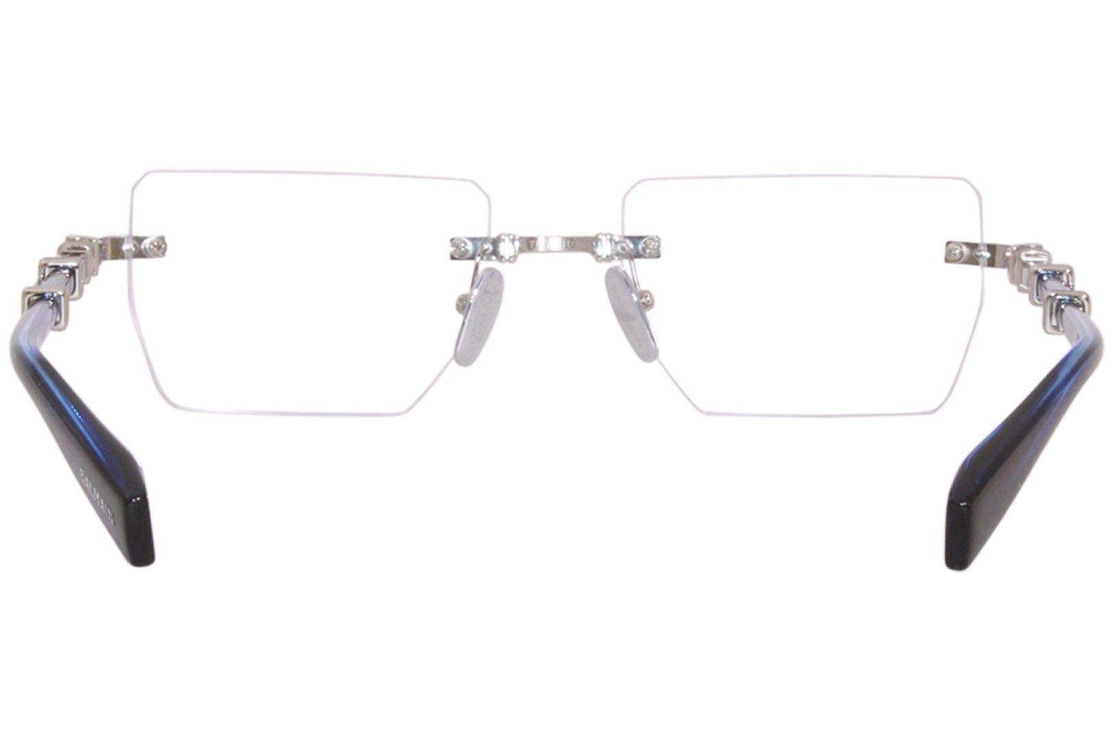 BALMAIN PARIS BPX150C PIERRE SLV BLU 53 FRAME